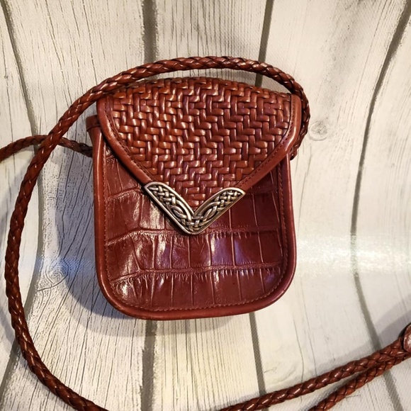 Brighton Vintage Woven Crossbody - Picture 1 of 5